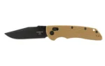 Hogue Knife Hogue Deka Manual Folder Knife 3 1/4" Clip Point Blade FDE - alternate view 2