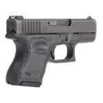 Hogue Wrapter Rubber Adhesive Handgun Grip for GLOCK Gen 3 26/27/33/39 Grain Texture Black