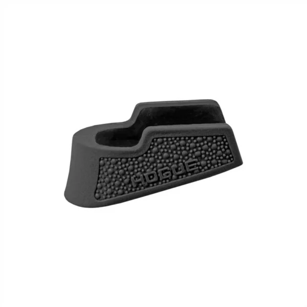HOGUE SIG P365 grip pad, black side view with textured surface and Hogue logo
