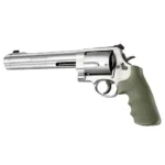 Hogue Inc. Hogue OverMolded Rubber Tamer Conversion Monogrip S&W K/L/N/X/Z-Frame Revolvers Round Butt OD Green