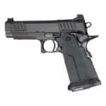 Hogue Wrapter Staccato C & CS adhesive grip, black rubber block texture in side view