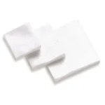 Hoppe's HOPPES CLNG PATCH 270-35 50/BAG, angled view of stacked white square patches