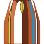 Hornady Handgun Bullets XTPHP, cutaway graphic showing multicolored bullet interiors