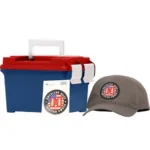 Hornady Mfg Hornady American Gunner Rifle Ammunition .308 Win 155gr BTHP 2700 fps 250/ct Loose Ammo Can with Hat/Sticker