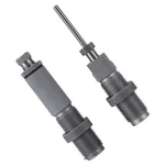 Hornady Custom Grade Series III 2-Die Set 458 SOCOM .458, two gray threaded dies with stems