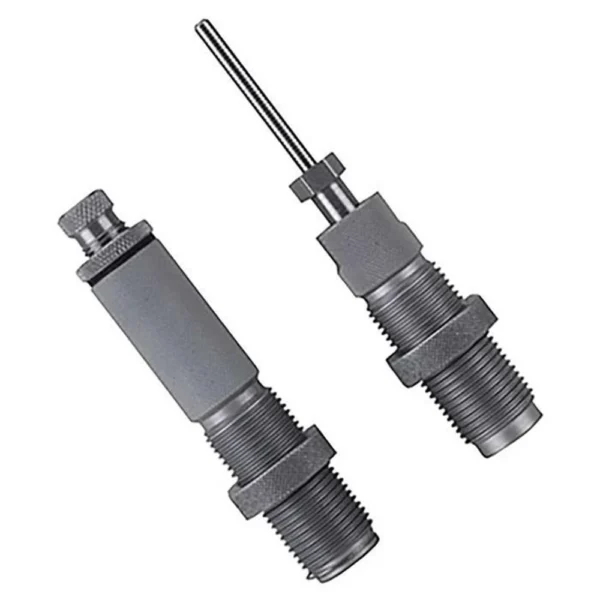 Hornady Custom Grade Series III 2-Die Set 458 SOCOM .458, two gray threaded dies with stems