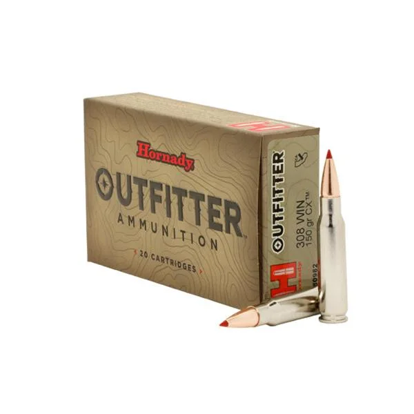Hornady HRNDY OUTF 308WIN 150GR CX 20/200