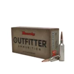 Hornady HRNDY OUTF 6.5PRC 130GR CX 20/200, Outfitter ammunition box with two cartridges