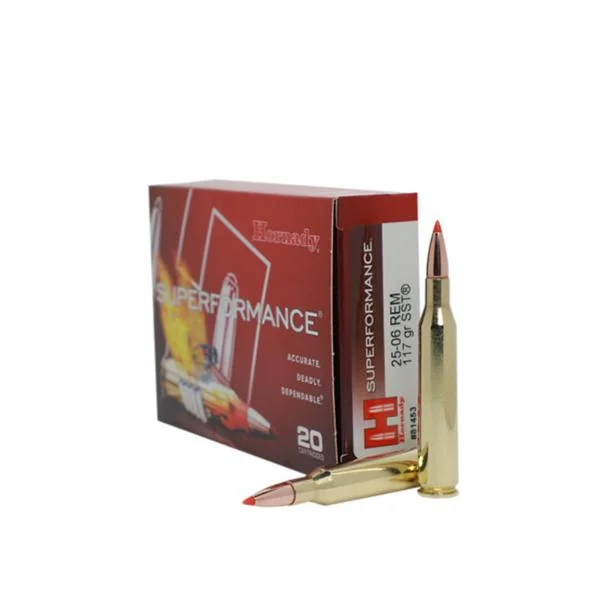 Hornady HRNDY SF 25-06REM 117GR SST 20/200