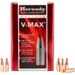Hornady Mfg Hornady V-Max Varmint Rifle Bullets 5.45 cal .2215 60gr V-MAX 100/ct
