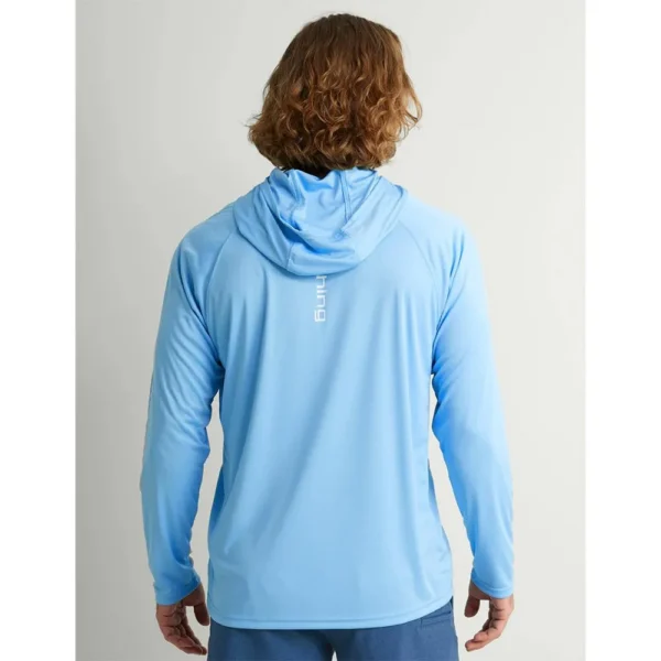 Marolina DBA HUK Huk Vented Pursuit Long Sleeve Hoodie Marolina Blue 2XL