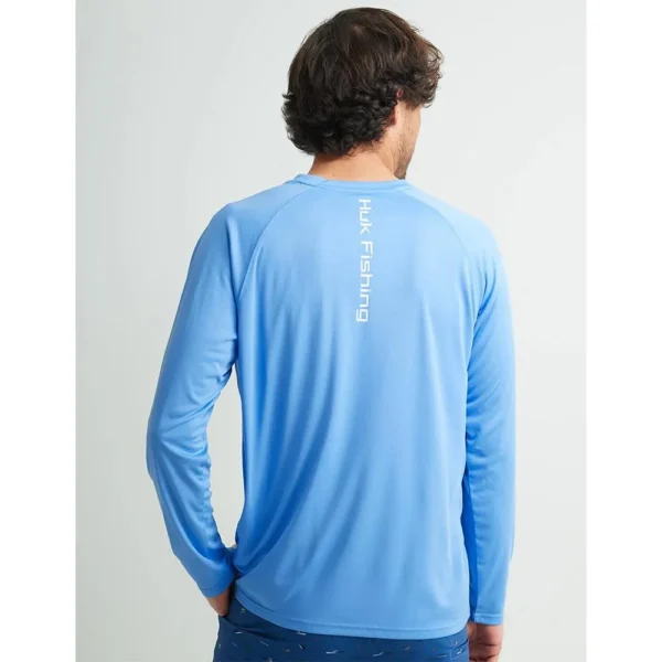 Marolina DBA HUK Huk Vented Pursuit Long Sleeve Shirt Marolina Blue S