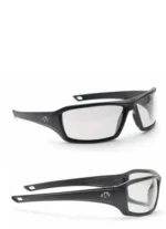 Walkers Game Ear Walker's IKON Forge Shooting Glasses Black with Clear Lens - alternate view 2