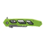 Battenfeld Knives Schrade Isolate Enrage 7 Folding Knife 2-3/5" Replaceable Blade Green - alternate view 3