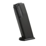 IWI Jericho 941, black magazine shown from the front-left angle with wide base plate