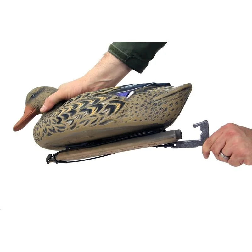 j-weight-rubber-strap-decoy-anchor-primary Higdon Outdoors J Weight with Rubber Strap 4oz 12/ct