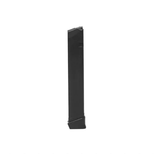 KCI USA Glock Gen 2 Magazine black extended magazine, side view