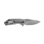 Kershaw Knives Kershaw Valve Folding Knife 2-1/4" Drop Point Blade Silver - alternate view 2