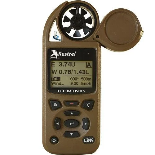KESTREL METERS Kestrel 5700 Elite Weather Meter with Applied Ballistics with LiNK - FDE