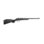 Keystone Sporting Arms KSA CRICKETT G2 black rifle, right-side view with synthetic stock