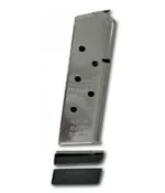 Kimber KimPro Tac-Mag 1911 Magazine stainless magazine with two black base pads