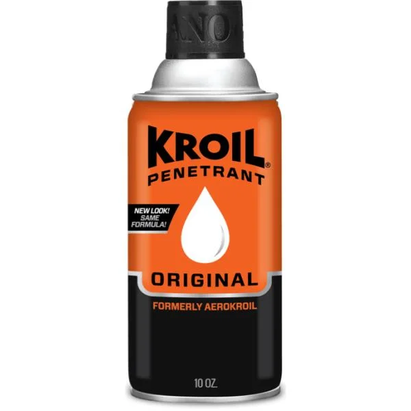 Kano Laboratories KROIL Original Penetrant Aerosol, front view of orange and black can