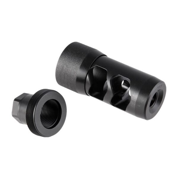 Area419 Area 419 Hellfire 2P-Self Timing Muzzle Brake w/ Adapter 6.5mm/30cal 5/8-24