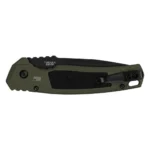 Kershaw Knives Kershaw Launch 16 Automatic Folding Knife 3-1/2" Tanto Blade Black Olive - alternate view 2