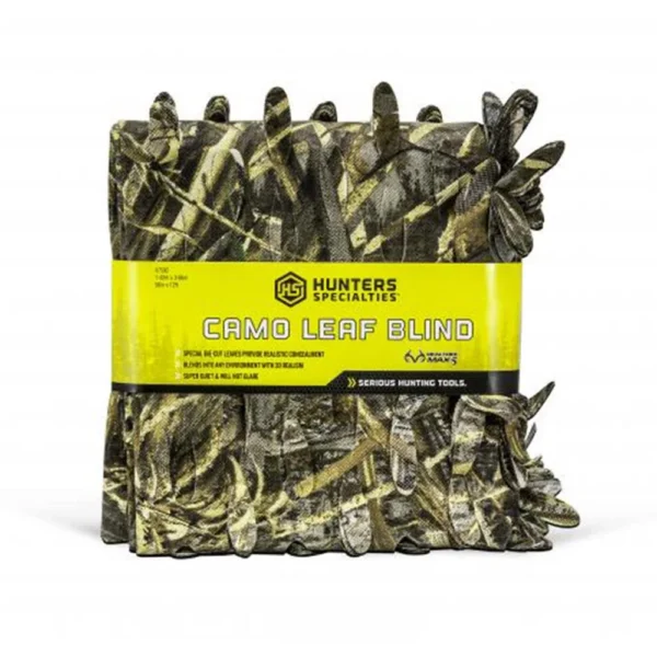 Hunters Specialties Inc. Hunters Specialties Leaf Blind 56" x 12ft Realtree Max 5
