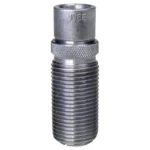 Lee Precision Quick Trim Pistol Die .454 Casull, silver threaded die with knurled collar