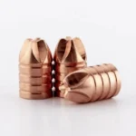 Lehigh Xtreme Defense Hunting/Defense Handgun Bullets, four copper bullets with fluted tips