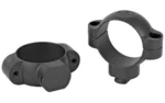 Leupold & Stevens Inc. Leupold 2-Piece STD Windage Adjustable Steel Rings 30mm High Matte - alternate view 3