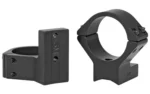 Talley Mounting Systems Talley Lightweight Alloy Scope Mounts - Black Anodized - 30mm - Medium Remington 700-721-722-7256-40X