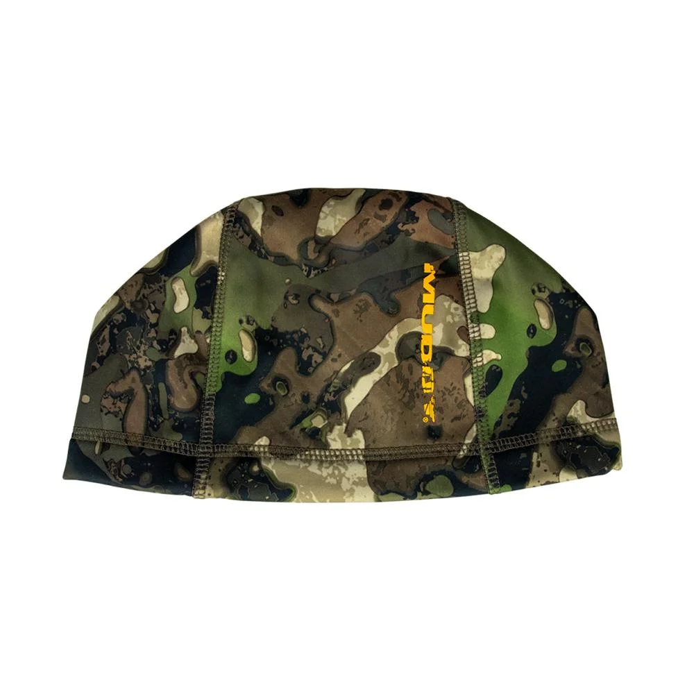 lightweight-fleece-beanie-early-season-hunts-primary GSM Muddy Lightweight Fleece Beanie Veil Canyon Hybrid, camouflage exterior, front view
