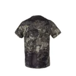 GSM Muddy DV8 Ambush shirt in Veil Canyon Grey camouflage, front view with short sleeves