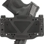 Sims Vibration Laboratories LIMBSAVER CROSS-TECH HOLSTER, black clip-on holster holding handgun