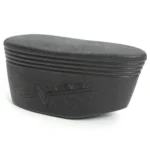 Sims LimbSaver Slip-On Recoil Pad Small Black, angled side view with textured surface