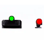 North Pass Ltd. Hiviz HI-VIZ FASTDOT H3 Red Front Green Rear Sight for Glock 9mm .40 S&W .357 Sig - alternate view 2