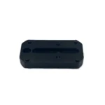 Jebs Low Profile Red Dot Mount, black top view with recessed channel and mounting holes