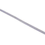 Luth-AR Carbine Gas Tube, angled view of silver tube with bent end and black pin