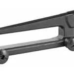 Luth-AR LUTH AR DETACHABLE CARRY HANDLE MSPC, black carry handle with rear sight, right side view