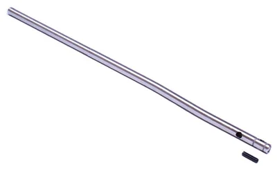 luth-ar-pistol-gas-tube-primary Luth-AR Pistol Gas Tube, angled view of short silver tube with bent end and black pin