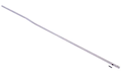 luth-ar-rifle-length-gas-tube-primary Luth-AR Rifle Length Gas Tube, angled view of long silver tube with bent end and pin