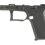 Lone Wolf Distributors LWD Dusk Compact gray bare frame, side view with textured grip