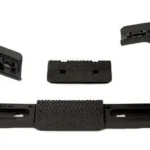 MAGPUL M-LOK Hand Stop Kit, black components arranged in front and side views