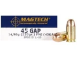 Magtech Ammunition CompanyInc MagTech Handgun Ammunition .45 GAP 230 gr FMJ 837 fps 50/ct