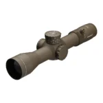 Leupold LEUP MARK 5HD 3.6-18X44 PR2-MIL DE brown scope in three-quarter view with adjustment turrets