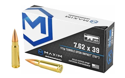 Maxim Defense Industries MAXIM 762X39 117GR TUI SBA 20/200