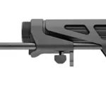 Maxim CQB Stock Gen7 BLK, black right-side view with extended rods and angular buttstock