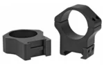 Warne Manufacturing Company Warne 2-Piece Maxima Horizontal Fixed Scope Rings 30mm PA High - Matte Black - alternate view 3